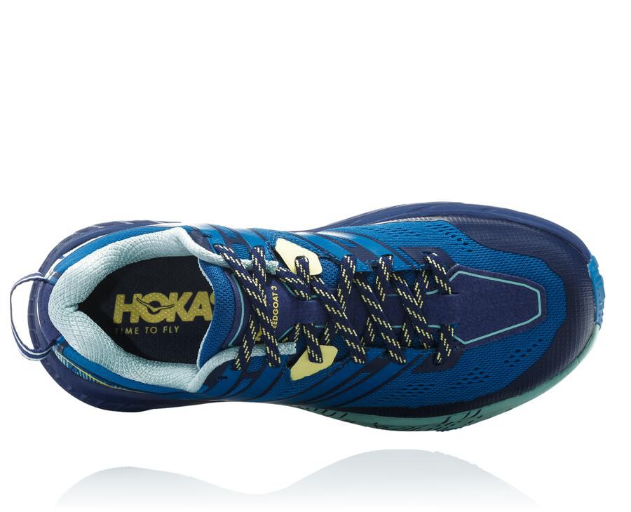 Hoka One One Trainers Womens Blue - Speedgoat 3 - 63274IWYQ